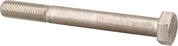 Value Collection - M12x1.75mm Metric Coarse, 110mm Length Under Head Hex Head Cap Screw - Partially Threaded, Grade 18-8 & Austenitic A2 Stainless Steel, 19mm Hex - Americas Industrial Supply