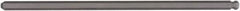 Bondhus - 3/8" Ball End Hex Screwdriver Bit - 3/8" Drive, 8" OAL - Americas Industrial Supply