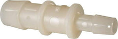 Made in USA - Nylon Single Barbed Tube Reducer - Natural - Americas Industrial Supply
