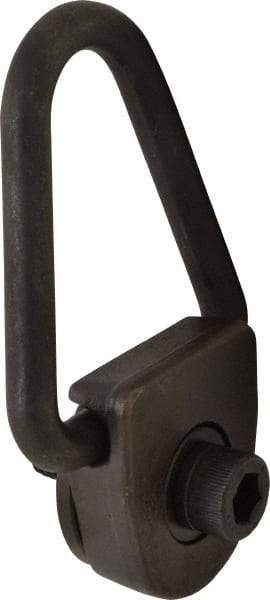 American Drill Bushing - 4,000 Lbs. Load Limit, Side Pull Hoist Ring - 5/8-11 Inch Thread Size, 1-1/2 Inch Diameter Ring - Americas Industrial Supply