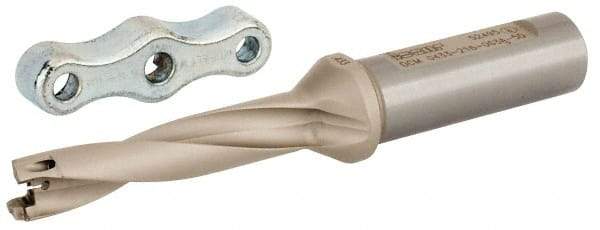 Iscar - 0.433 to 0.449" Diam, 5xD, 1.3" Max Depth, 5/8" Shank Diam, Replaceable Tip Drill - IDI Insert, 11 Seat Size, DCM Toolholder, Series ChamDrill - Americas Industrial Supply