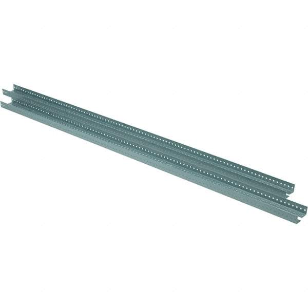 Value Collection - 1.92" Wide, 96 High, Open Shelving Accessory/Component - 13 Gauge Steel, Powder Coat Finish, Use with High Capacity Storage Racks - Americas Industrial Supply