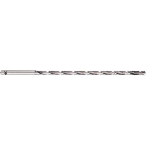 OSG - 9/16" 140° 2-Flute Solid Carbide Extra Length Drill Bit - Americas Industrial Supply