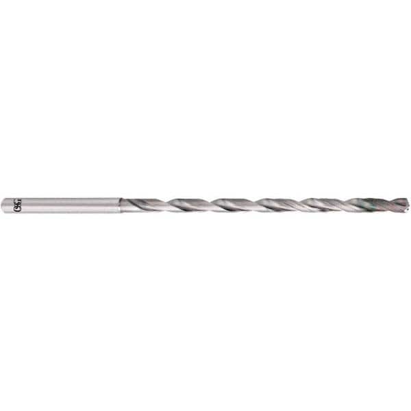 OSG - 5.8mm 140° Spiral Flute Solid Carbide Taper Length Drill Bit - Americas Industrial Supply