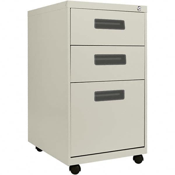 ALERA - File Cabinets & Accessories Type: Pedestal Number of Drawers: 3 - Americas Industrial Supply