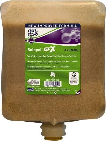 SC Johnson Professional - 3.25 L Dispenser Refill Foam Hand Cleaner with Grit - Hand Soap, Tan, Citrus Scent - Americas Industrial Supply