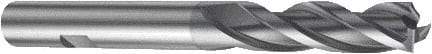 Sandvik Coromant - 5mm, 16mm LOC, 6mm Shank Diam, 57mm OAL, 3 Flute, Solid Carbide Square End Mill - TiAlN Finish, 30° Helix, Centercutting, Right Hand Cut, Right Hand Flute, Series CoroMill Plura - Americas Industrial Supply