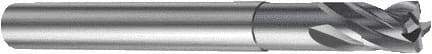 Sandvik Coromant - 8mm, 8mm LOC, 8mm Shank Diam, 80mm OAL, 4 Flute, Solid Carbide Square End Mill - Single End, TiAlN Finish, Spiral Flute, 30° Helix, Centercutting, Right Hand Cut, Right Hand Flute, Series CoroMill Plura - Americas Industrial Supply