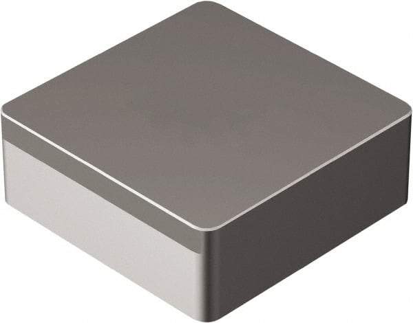 Sandvik Coromant - SNGN433 FD Grade CB50 CBN Turning Insert - Uncoated, 90° Square, 1/2" Inscr Circle, 3/16" Thick, 3/64" Corner Radius - Americas Industrial Supply