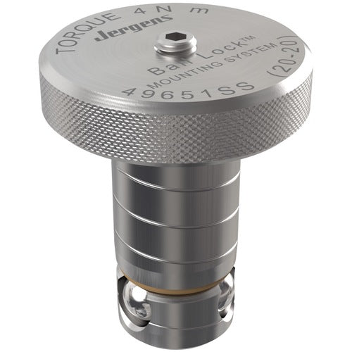 Shank, 13 mm Shank Diameter × 20 mm Fixture Plate Thickness, Stainless Steel
