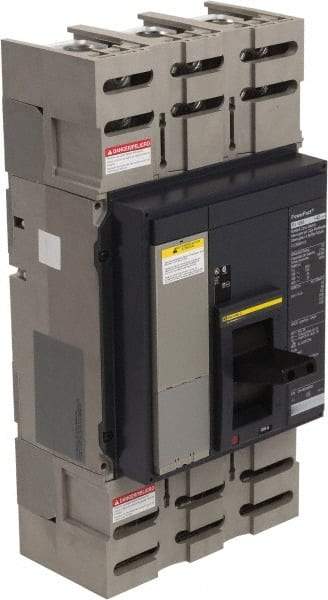 Square D - 800 Amp, 600 VAC, 3 Pole, Plug In Molded Case Circuit Breaker - Electronic Trip, 3/0 AWG - Americas Industrial Supply