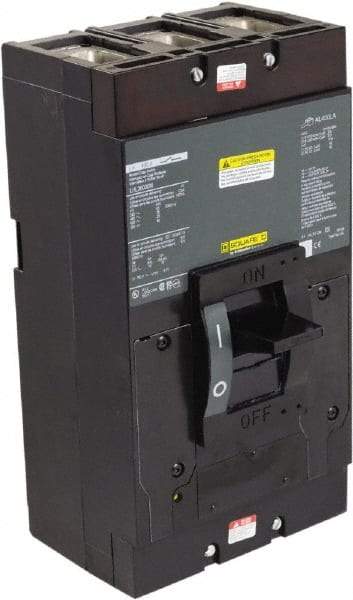 Square D - 400 Amp, 600 V, 3 Pole, Panel Mount Molded Case Circuit Breaker - Thermal Magnetic Trip, Multiple Breaking Capacity Ratings - Americas Industrial Supply