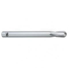 1" Dia. - 6" OAL - Bright CBD - Ball End SE EM - 2 FL - Americas Industrial Supply