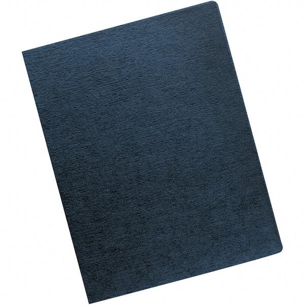 FELLOWES - Navy 70 Lb Paper Stock Binding Machine Report Cover - 8-3/4 x 11-1/4" - Americas Industrial Supply