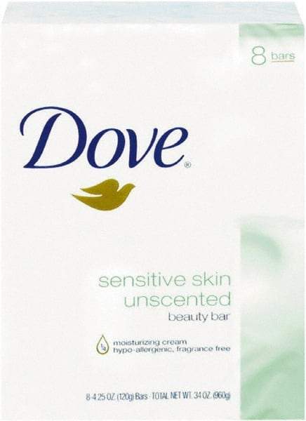 Dove - 4.5 oz Box Bar Soap - White, Unscented - Americas Industrial Supply