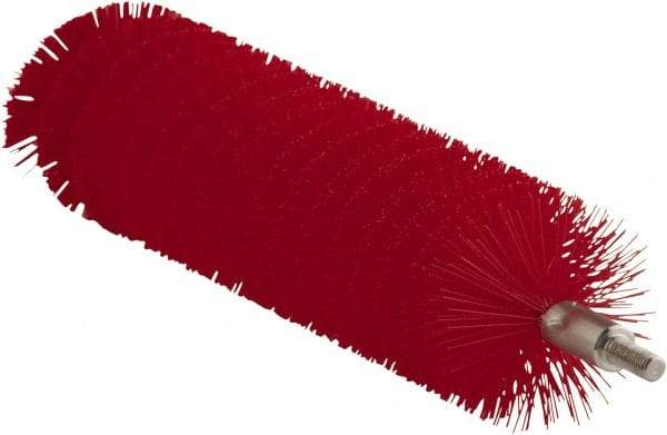 Vikan - 1.6" Diam Polyester Tube Brush - 8" OAL, Stainless Steel Handle - Americas Industrial Supply