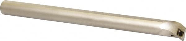 Kyocera - 14mm Min Bore Diam, 140mm OAL, 10mm Shank Diam, A-SDUC-AE Indexable Boring Bar - 19mm Max Bore Depth, DCGT 215.., DCGW 215.., DCMT 215.., DCMW 215.. Insert, Screw Holding Method - Americas Industrial Supply