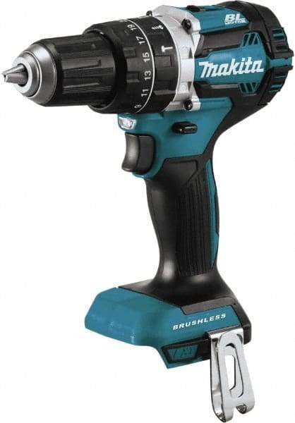 Makita - 18 Volt Cordless Tool Combination Kit - Includes 1/2" Brushless Hammer Drill/Driver, Lithium-Ion Battery Not Included - Americas Industrial Supply