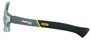 STANLEY® FATMAX® Graphite Checkered Framing Hammer Axe Handle Rip Claw – 22 oz. - Americas Industrial Supply