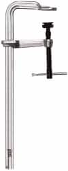 Bessey - 7" Deep Throat, 24" Max Capacity, Standard Sliding Arm Clamp - 4,880 Lb Clamping Pressure, 0.85" Spindle Diam - Americas Industrial Supply