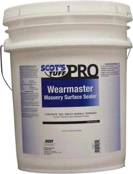 Scot's Tuff - 5 Gal Pail Sealer - Use on Concrete, Stone, Masonry Surface - Americas Industrial Supply