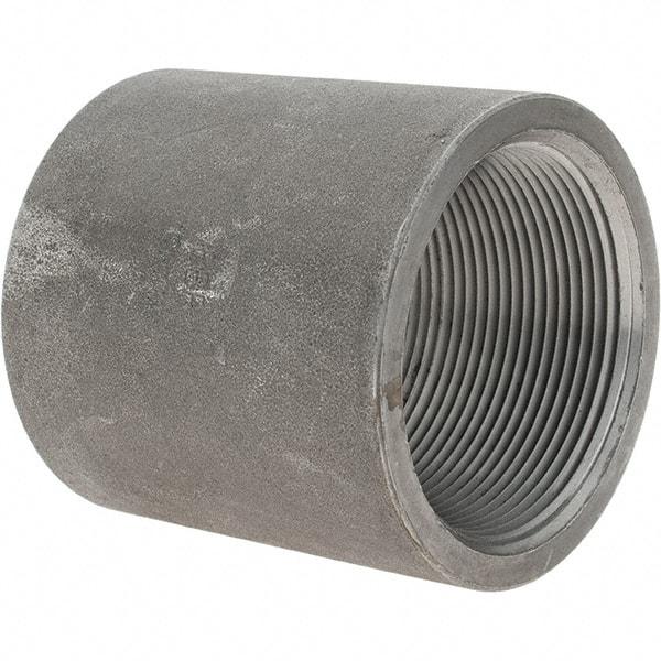 Value Collection - Size 2", Steel Pipe Female Coupling - Threaded (NPT) End Connection - Americas Industrial Supply