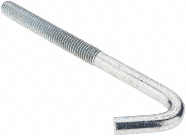 Value Collection - 1/2-13, 6" OAL Bent Anchor Bolt - Grade 2 Steel - Americas Industrial Supply