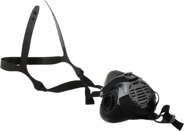 Bitrex - Series Advantage 420, Size L Half Mask Respirator - 4-Point Suspension, Bayonet Connection - Americas Industrial Supply