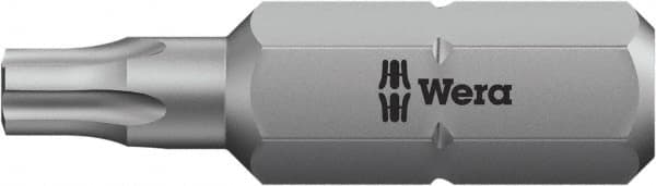 Wera - 1/4" Drive, Pentalobe Screwdriver Bit - 1" OAL - Americas Industrial Supply