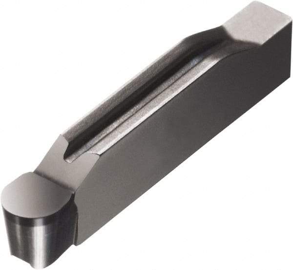 Sandvik Coromant - 0800N123 Grade 7015, 8mm Cutting Width CBN Grooving Insert - 0.85mm Max Depth of Cut, Neutral, 4mm Corner Radius, TiN Finish - Americas Industrial Supply