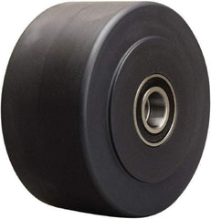 Hamilton - 6 Inch Diameter x 3 Inch Wide, Nylon Caster Wheel - 5,400 Lb. Capacity, 3-1/4 Inch Hub Length, 1-1/4 Inch Axle Diameter, Precision Ball Bearing - Americas Industrial Supply