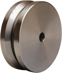 Hamilton - 4 Inch Diameter x 1-3/8 Inch Wide, Stainless Steel Caster Wheel - 550 Lb. Capacity, 1-3/8 Inch Hub Length, 1/2 Inch Axle Diameter, Plain Bore Bearing - Americas Industrial Supply