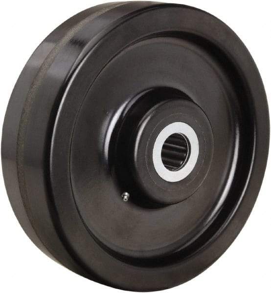 Hamilton - 12 Inch Diameter x 3-1/2 Inch Wide, Phenolic Caster Wheel - 4,000 Lb. Capacity, 4-1/4 Inch Hub Length, 1-1/4 Inch Axle Diameter, Straight Roller Bearing - Americas Industrial Supply
