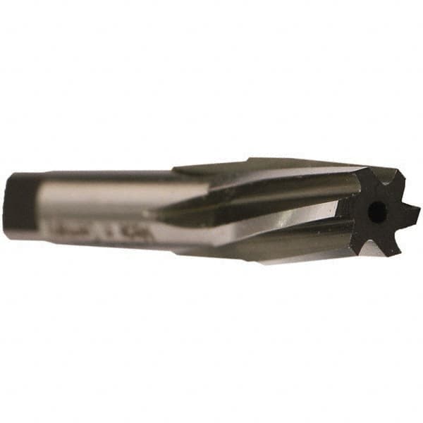 Emuge - 2" Pipe, 2.1575" Small End Diam, 1.7717" Straight Shank, 46mm Flute, Taper Pipe Reamer - Americas Industrial Supply
