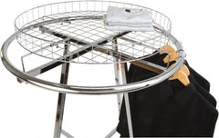 ECONOCO - Chrome Grid Basket Rack Topper - 30" Wide - Americas Industrial Supply