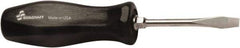 Ability One - Standard Slotted Screwdriver - Round Shank, Ergonomic Handle - Americas Industrial Supply
