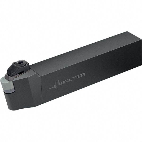 Walter - CRDN, Neutral Cut, 25mm Shank Height x 25mm Shank Width, Negative Rake Indexable Turning Toolholder - 150mm OAL, RNGN 1207.. Insert Compatibility, Series Walter Turn - Americas Industrial Supply