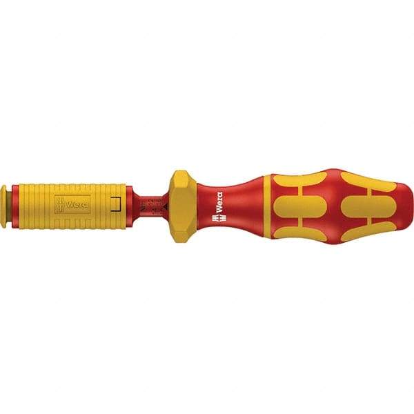 Wera - 1 Piece, 1.2 to 3 N/m, Ergo Cushion Grip Driver Adjustable Torque Limiting Screwdriver - 9mm Drive - Americas Industrial Supply
