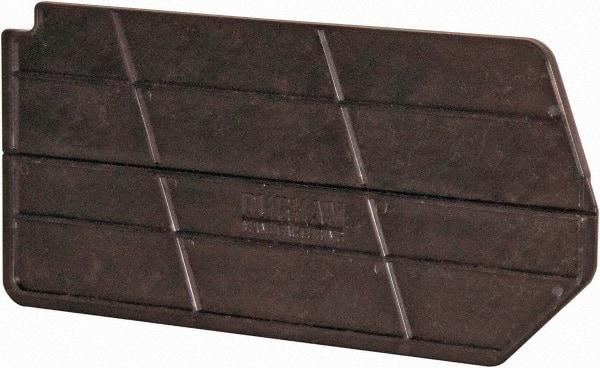 Durham - 2-1/2" Wide x 6-7/8" High, Black Bin Divider - Use with PB30220 - Americas Industrial Supply