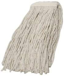 Ability One - 1-1/4" Medium Synthetic Cut End Mop Head - 4 Ply, Screw On Connection - Americas Industrial Supply