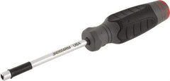 Proto - 5mm Hollow Shaft Nutdriver - Ergonomic Handle, 8-1/4" OAL - Americas Industrial Supply