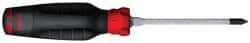 Proto - #1, 7" OAL, Standard Phillips Screwdriver - 3" Blade Length, Round Shank, Ergonomic Handle - Americas Industrial Supply