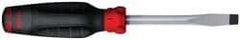 Proto - 216mm OAL Keystone Slotted Screwdriver - 102mm Blade Length, Round Shank, Ergonomic Handle - Americas Industrial Supply
