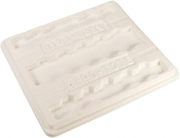 Remco - White Polyethylene Lid for Aero Tote - 37-1/4" Wide x 41-1/4" Long - Americas Industrial Supply