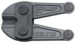 Knipex - Replacement Plier Cutter Head - For Use with 71 72 760 Bolt Cutter - Americas Industrial Supply