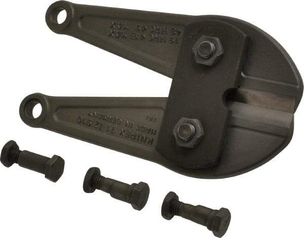 Knipex - Replacement Plier Cutter Head - For Use with 71 72 910 Bolt Cutter - Americas Industrial Supply