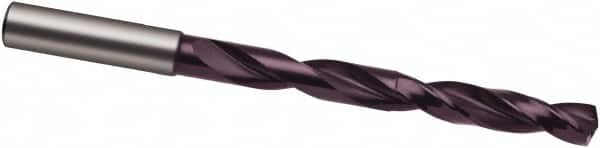 Guhring - 18.9mm 140° Spiral Flute Solid Carbide Taper Length Drill Bit - Americas Industrial Supply