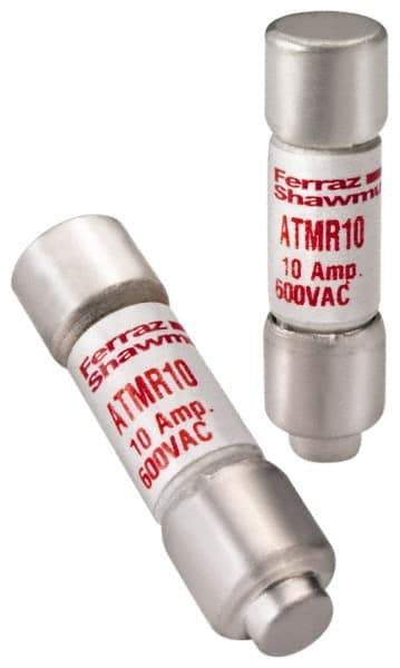 Ferraz Shawmut - 600 VAC/VDC, 0.25 Amp, Fast-Acting General Purpose Fuse - Clip Mount, 1-1/2" OAL, 100 at DC, 200 at AC kA Rating, 13/32" Diam - Americas Industrial Supply