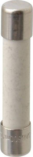 Ferraz Shawmut - 250 VAC, 0.5 Amp, Fast-Acting Miniature Ceramic Fuse - Clip Mount, 1-1/4" OAL, 1/4" Diam - Americas Industrial Supply
