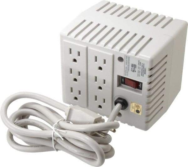 Tripp-Lite - 6 Outlets, 140 Volt Max Input, 600 VA, Portable Power Conditioner - 120 VAC Output, 4-3/4 Inch Wide x 5-1/2 Inch High x 4-3/4 Inch Deep - Americas Industrial Supply